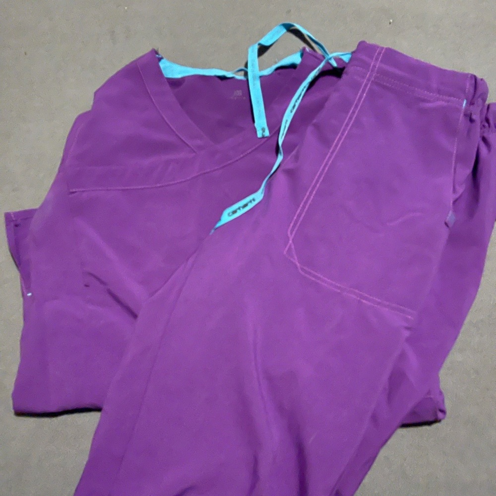 Carhartt Purple Scrubs